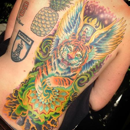 Tattoos - space tiger - 106386